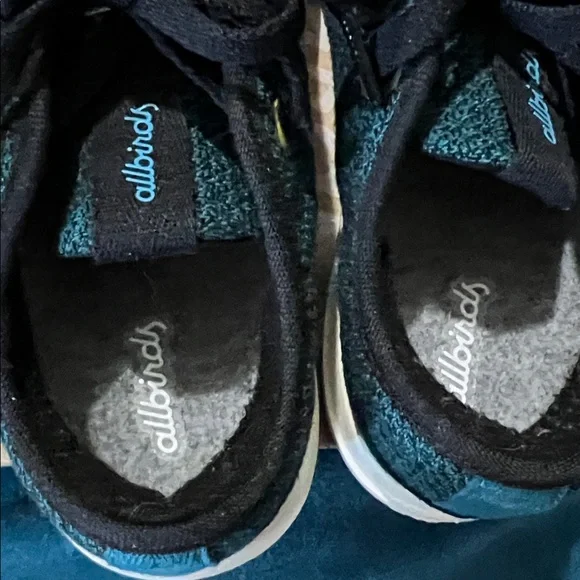 Allbirds Teal and Black Casual Sneakers - Picture 5 of 5